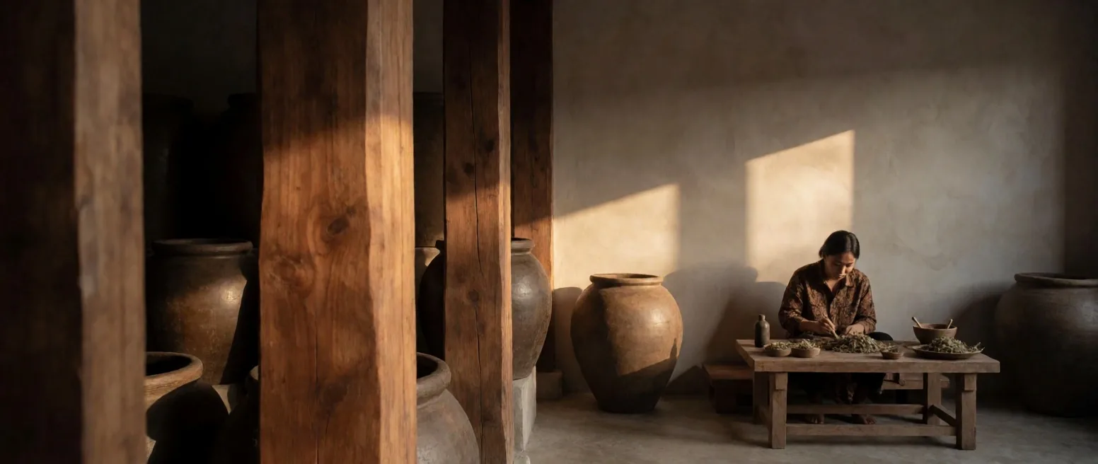 Bandung herb atelier workspace panorama